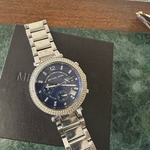 Silver Michael Kors watch
